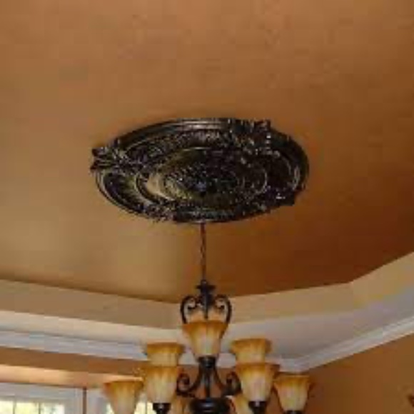 Versailles Imperial Bronze Ceiling Medallion - Picture 11 of 11